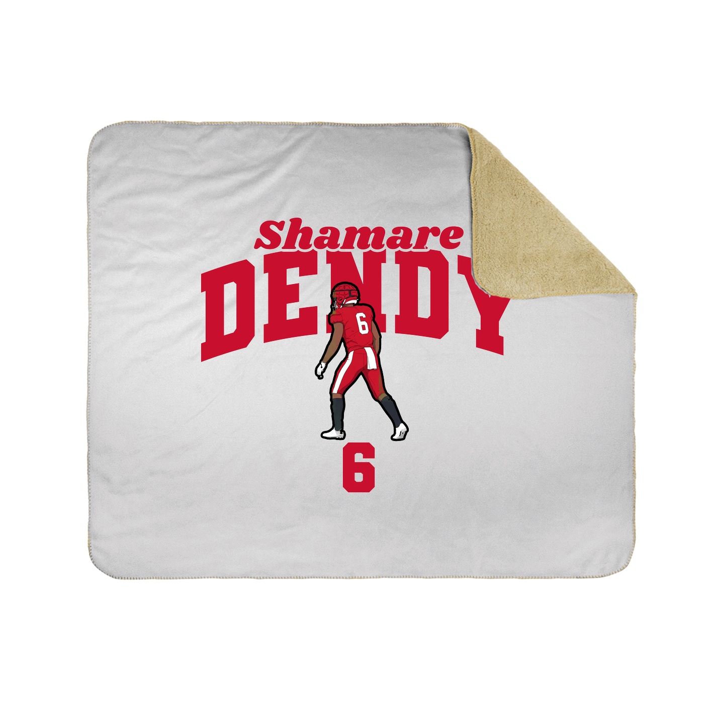 Throw Blanket — Signature Arch in White