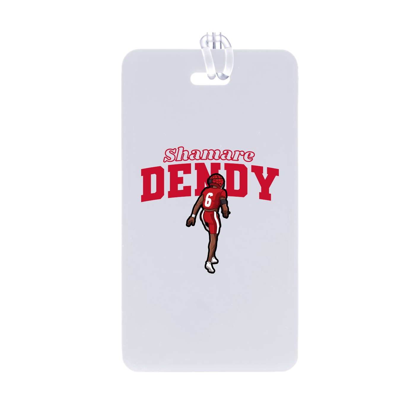 Bag Tag — Name Arch in Classic