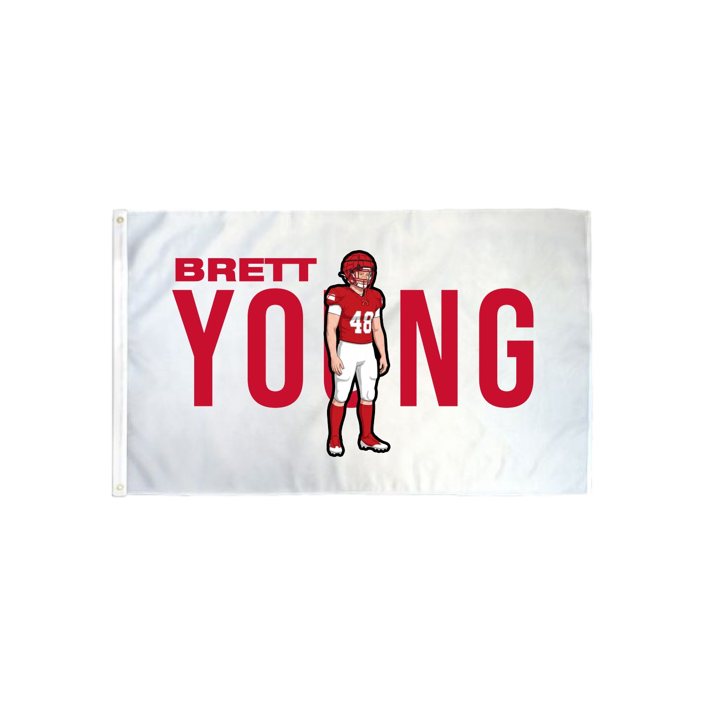 3x5 Flag — Player Name in Classic