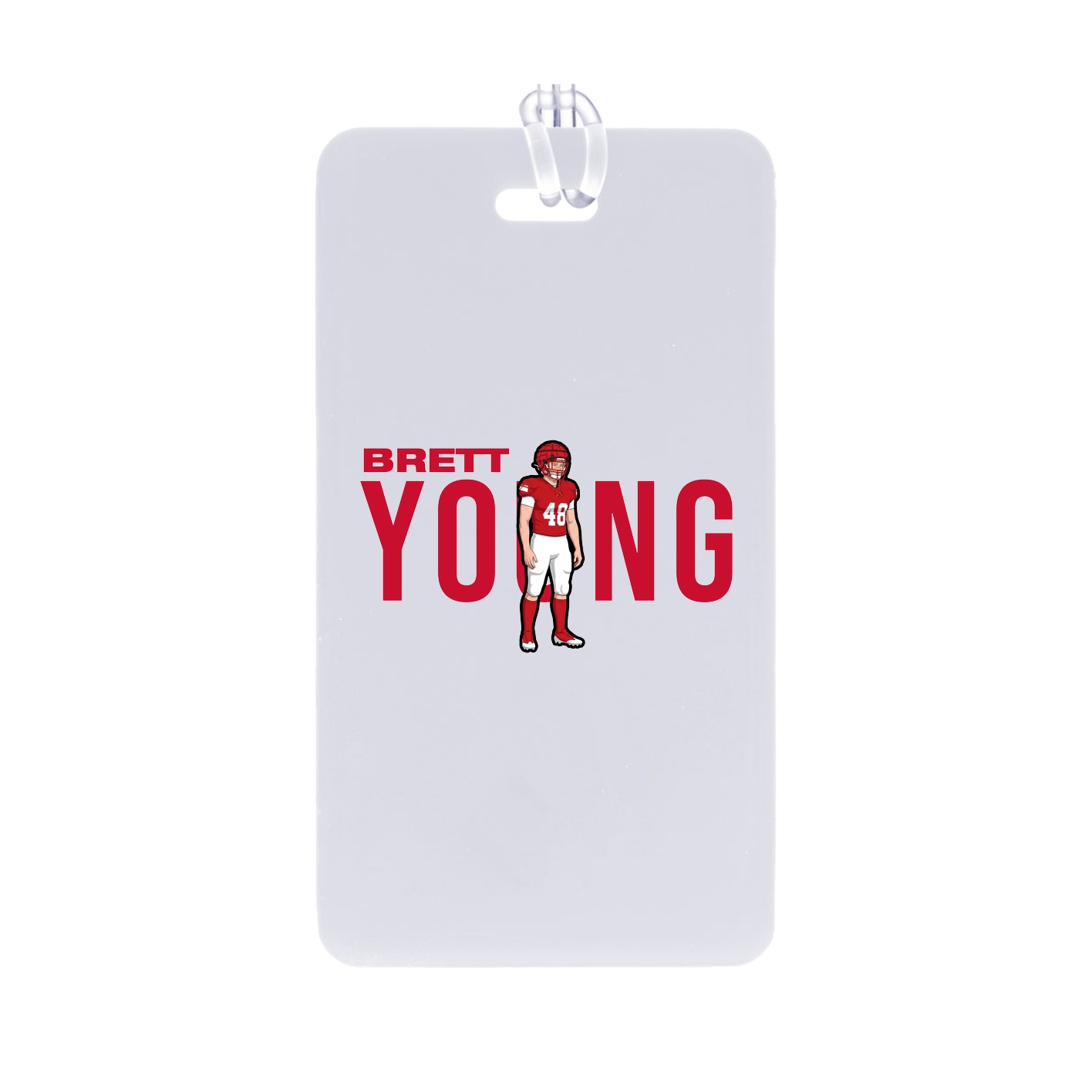Bag Tag — Player Name in Classic