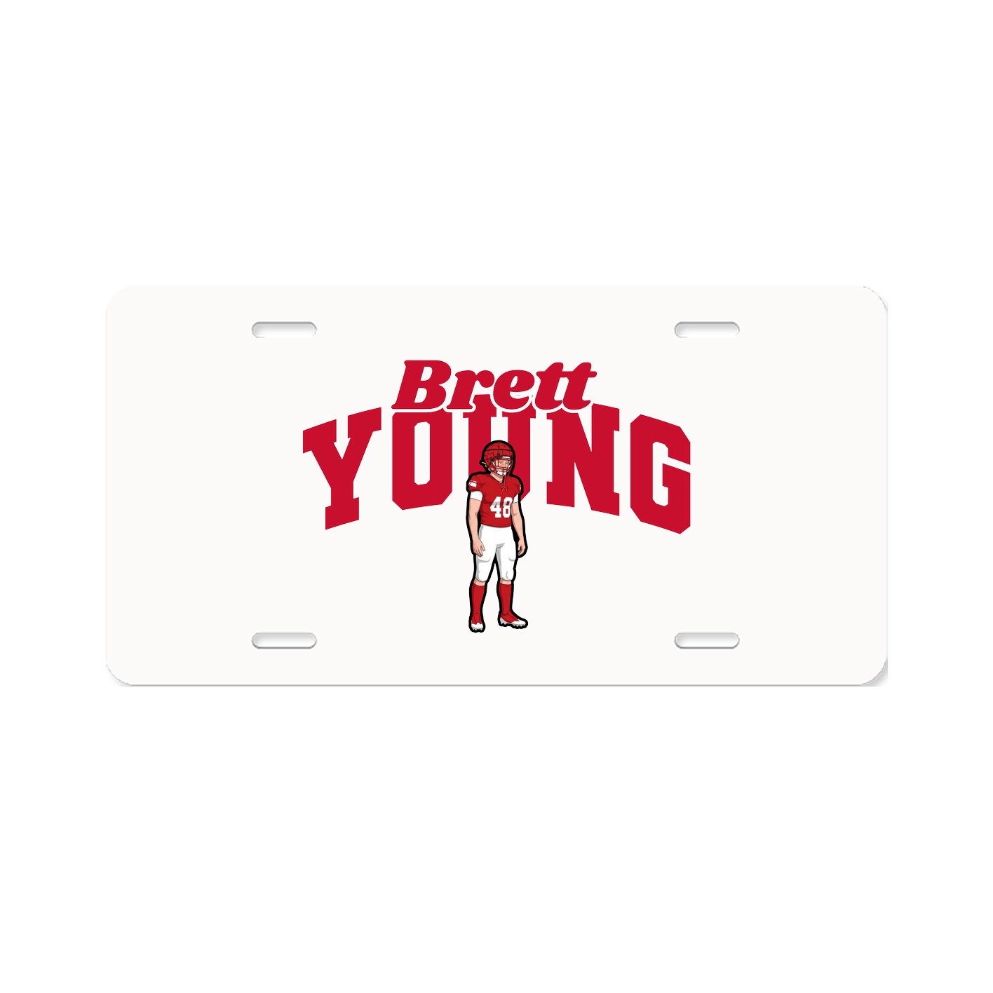 License Plate — Signature Arch in Classic