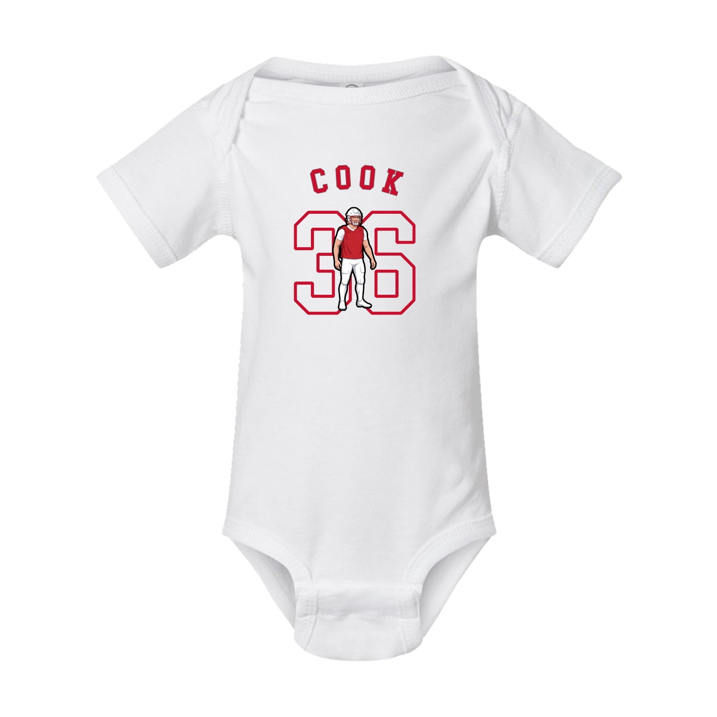 Baby Onesie — Shirsey Arch in White