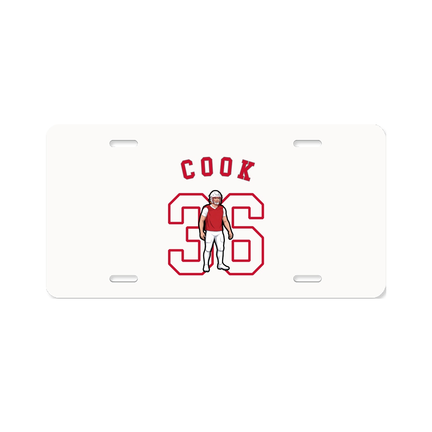License Plate — Shirsey Arch in Classic