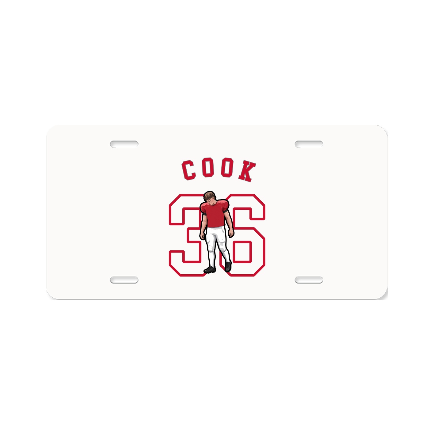 License Plate — Shirsey Arch in Classic