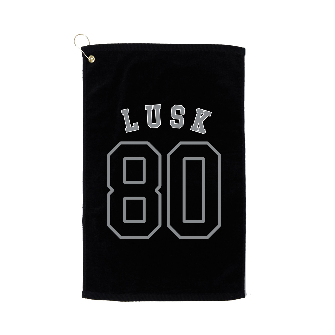 Golf Towel — Shirsey Arch in Black
