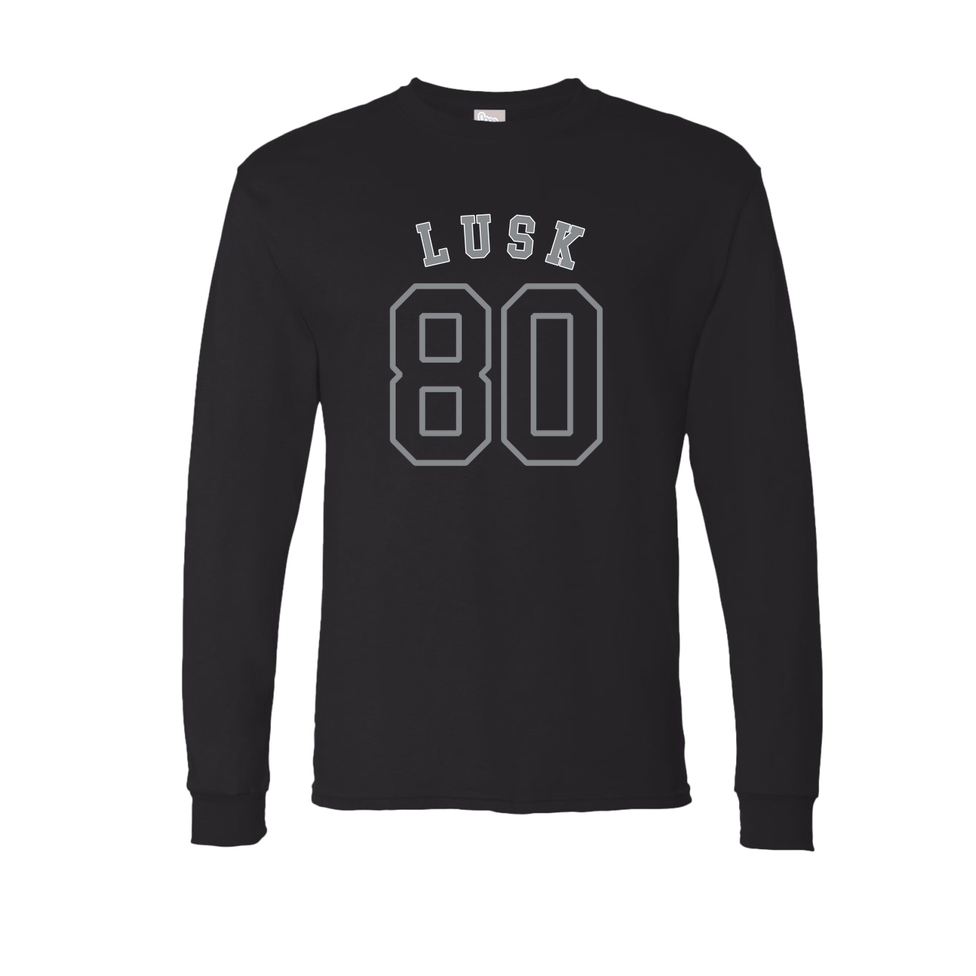 Long Sleeve Tee — Shirsey Arch in Black