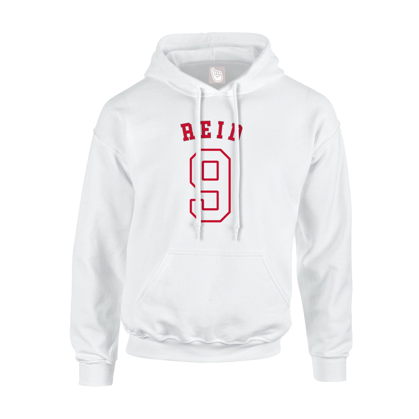 Hoodie — Shirsey Arch in White