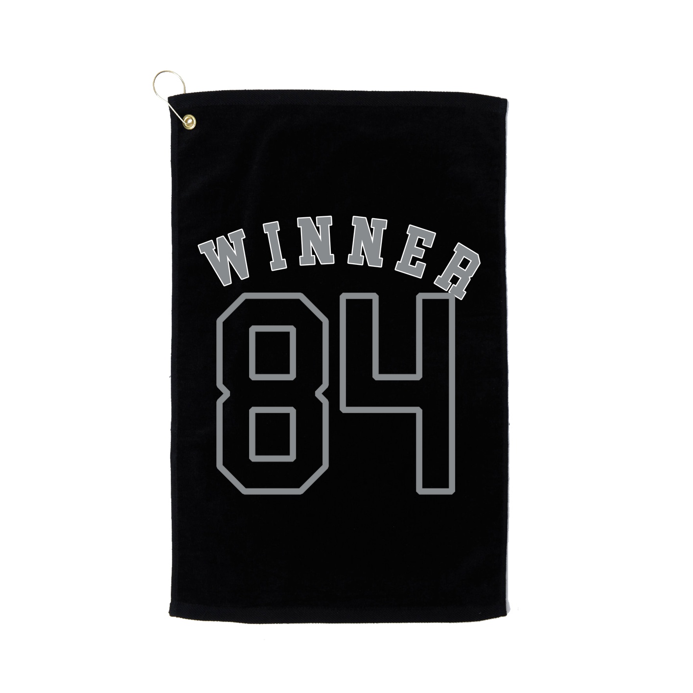 Golf Towel — Shirsey Arch in Black