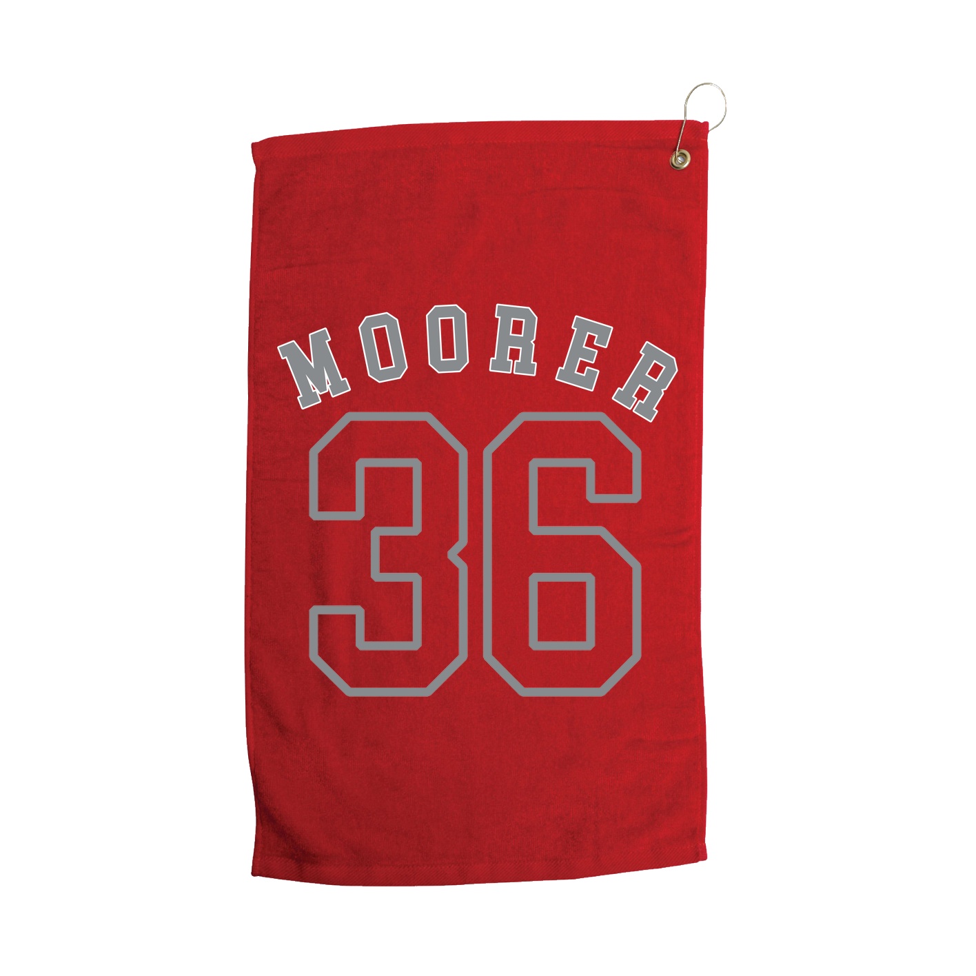 Golf Towel — Shirsey Arch in Red