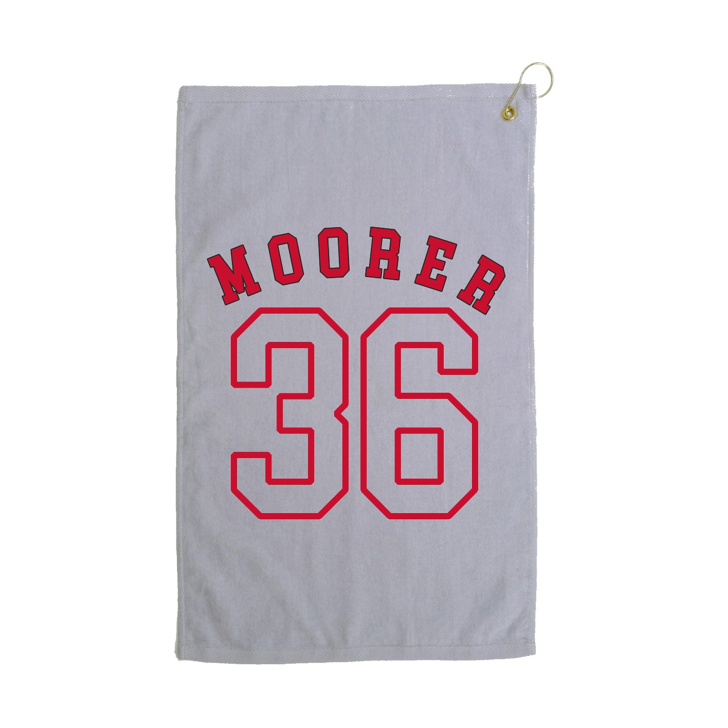 Golf Towel — Shirsey Arch in Grey