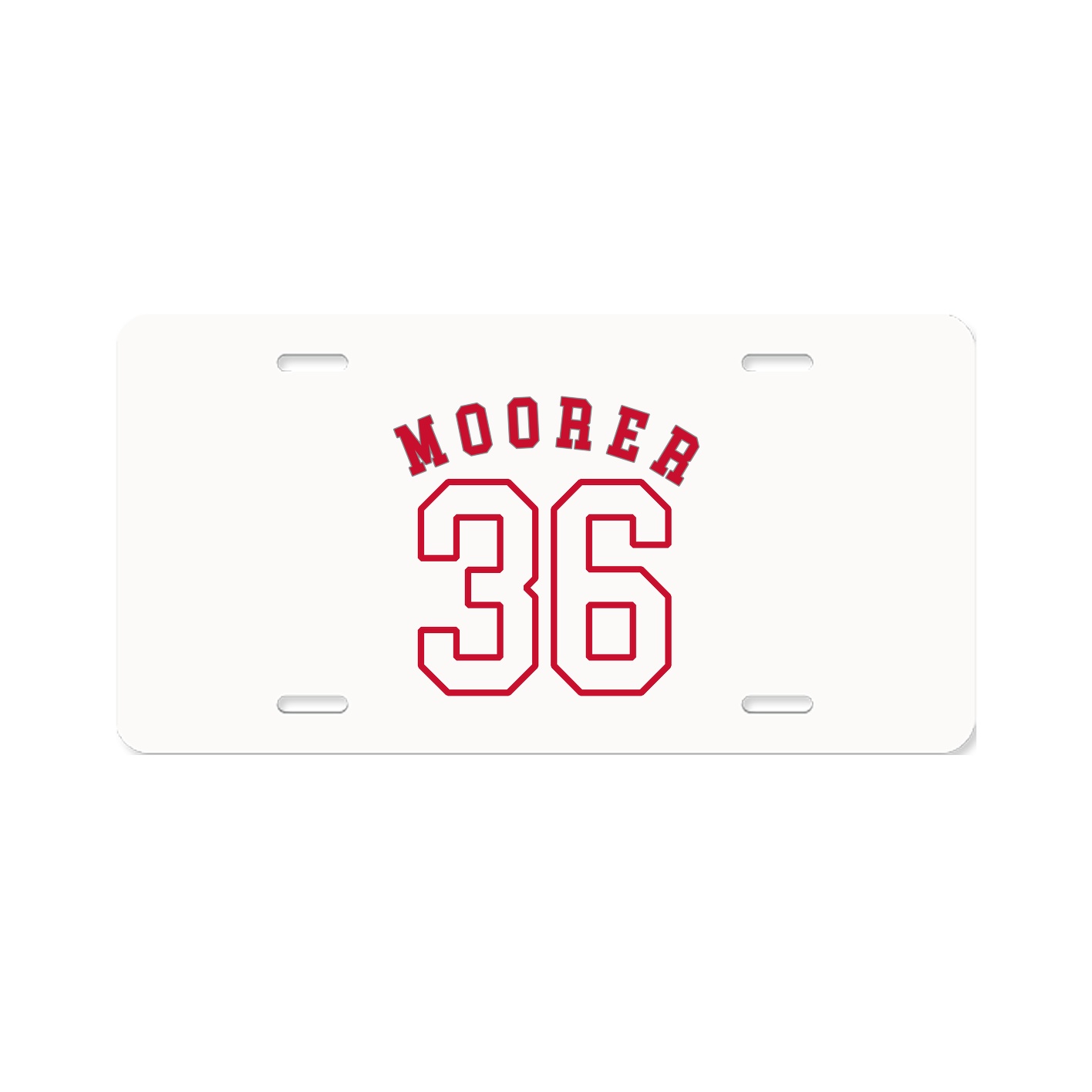 License Plate — Shirsey Arch in Classic