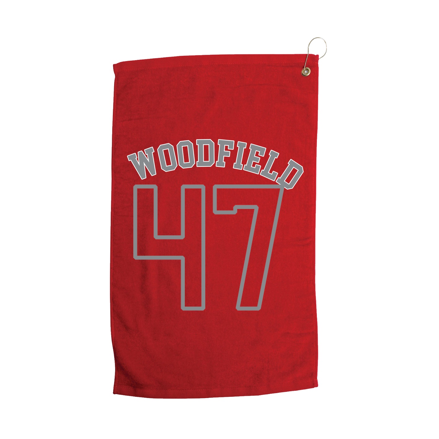 Golf Towel — Shirsey Arch in Red