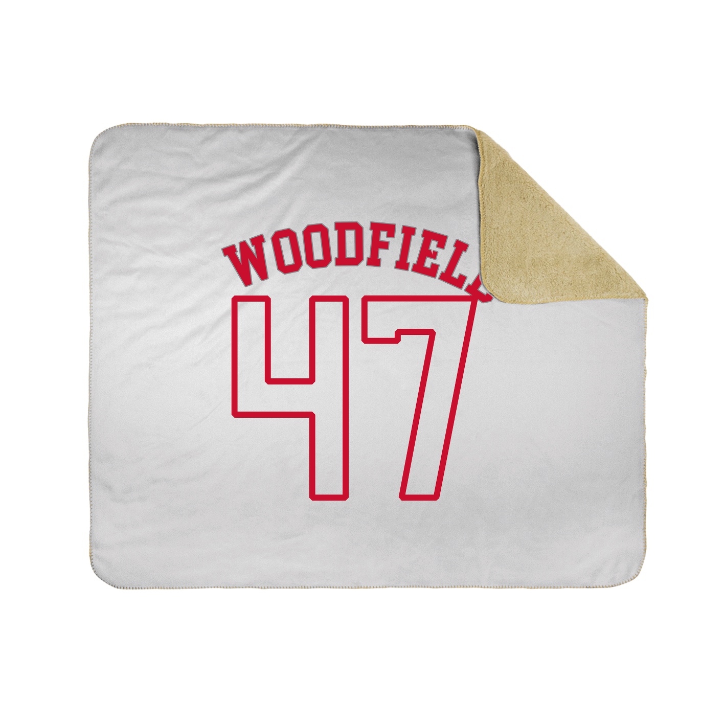 Throw Blanket — Shirsey Arch in White