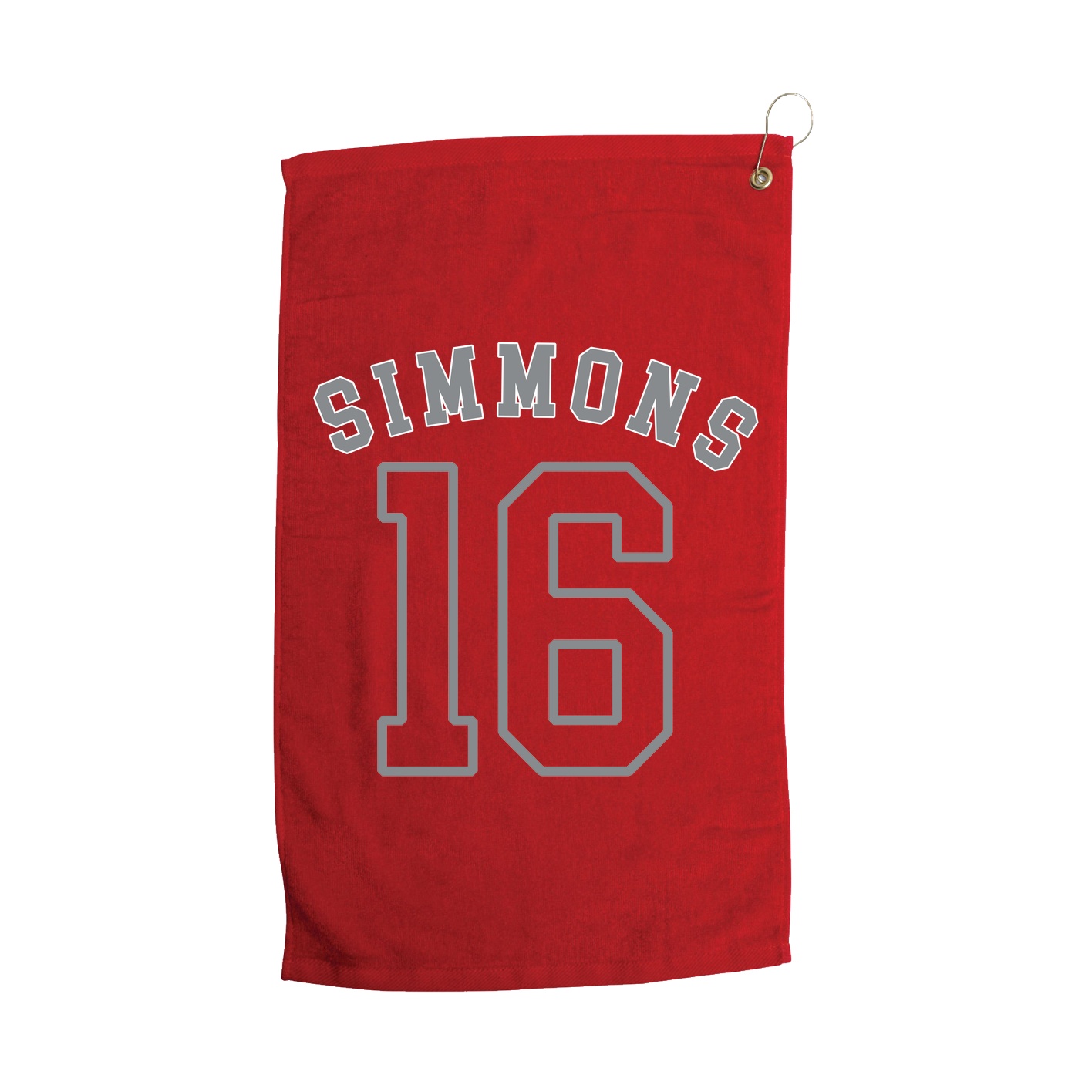 Golf Towel — Shirsey Arch in Red