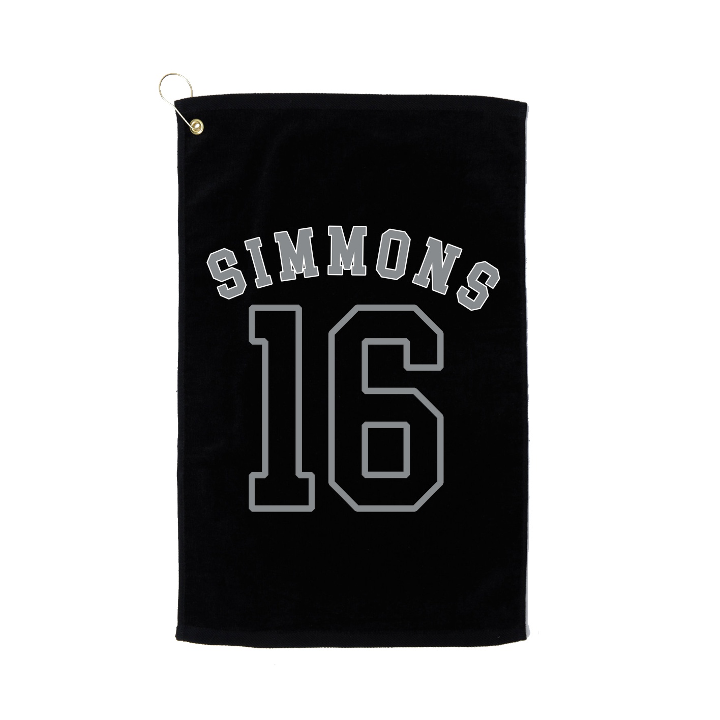 Golf Towel — Shirsey Arch in Black