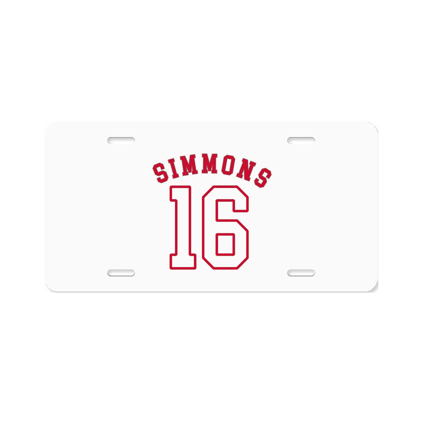 License Plate — Shirsey Arch in Classic