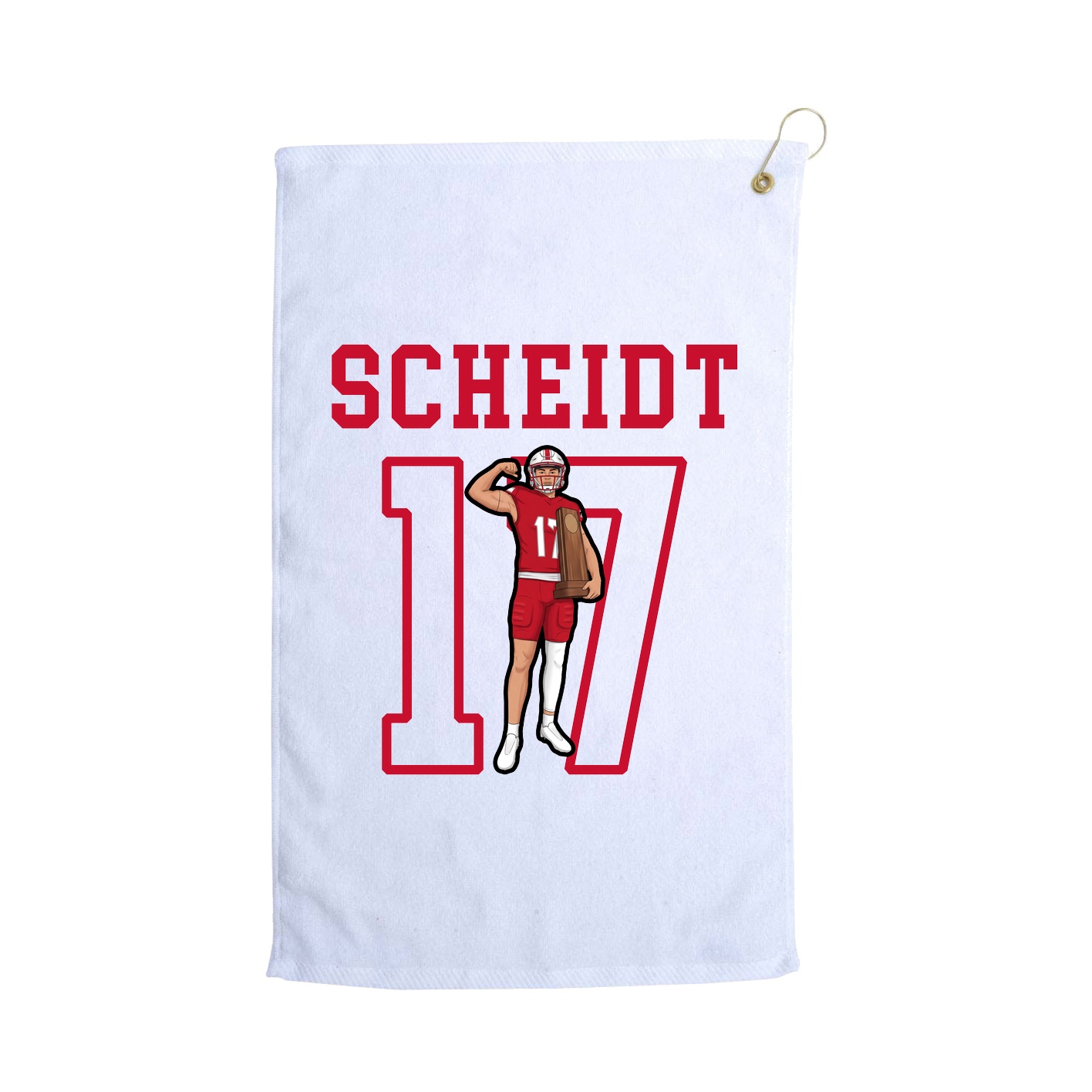 Golf Towel — Shirsey in White