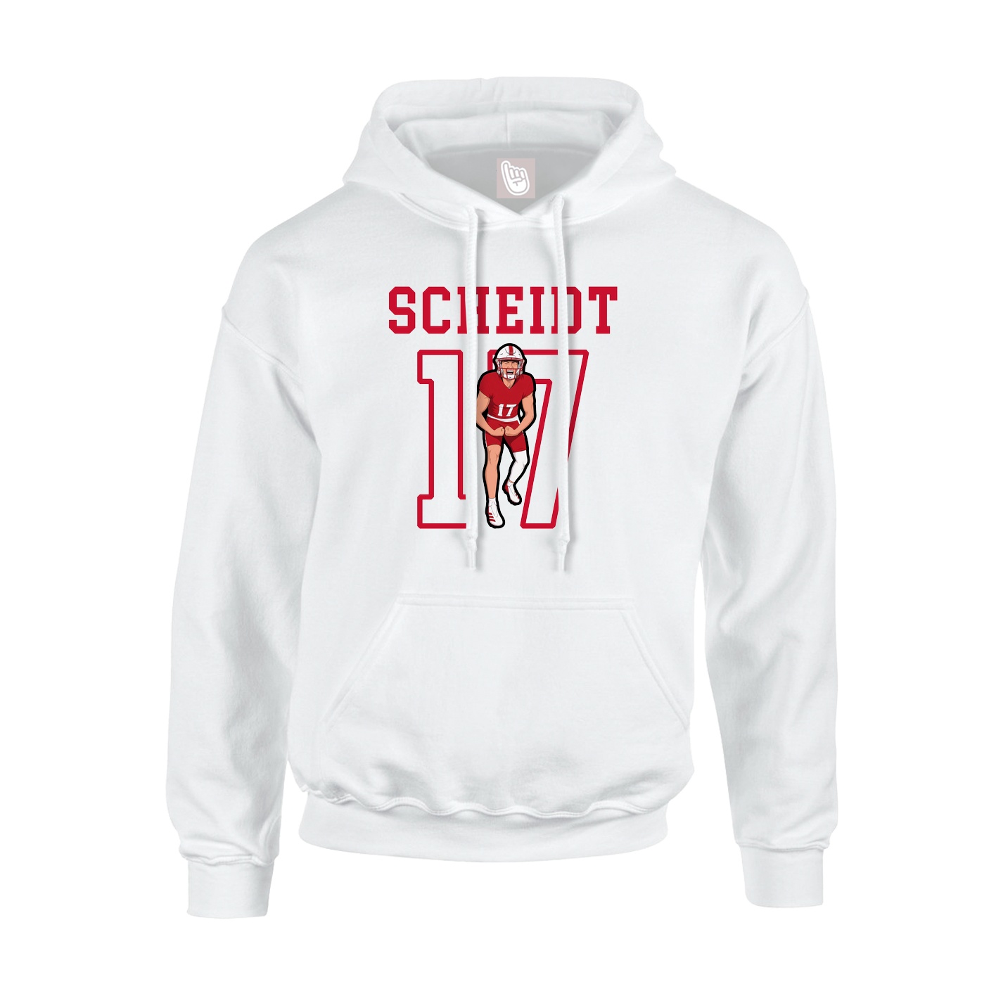 Youth Hoodie — Shirsey in White