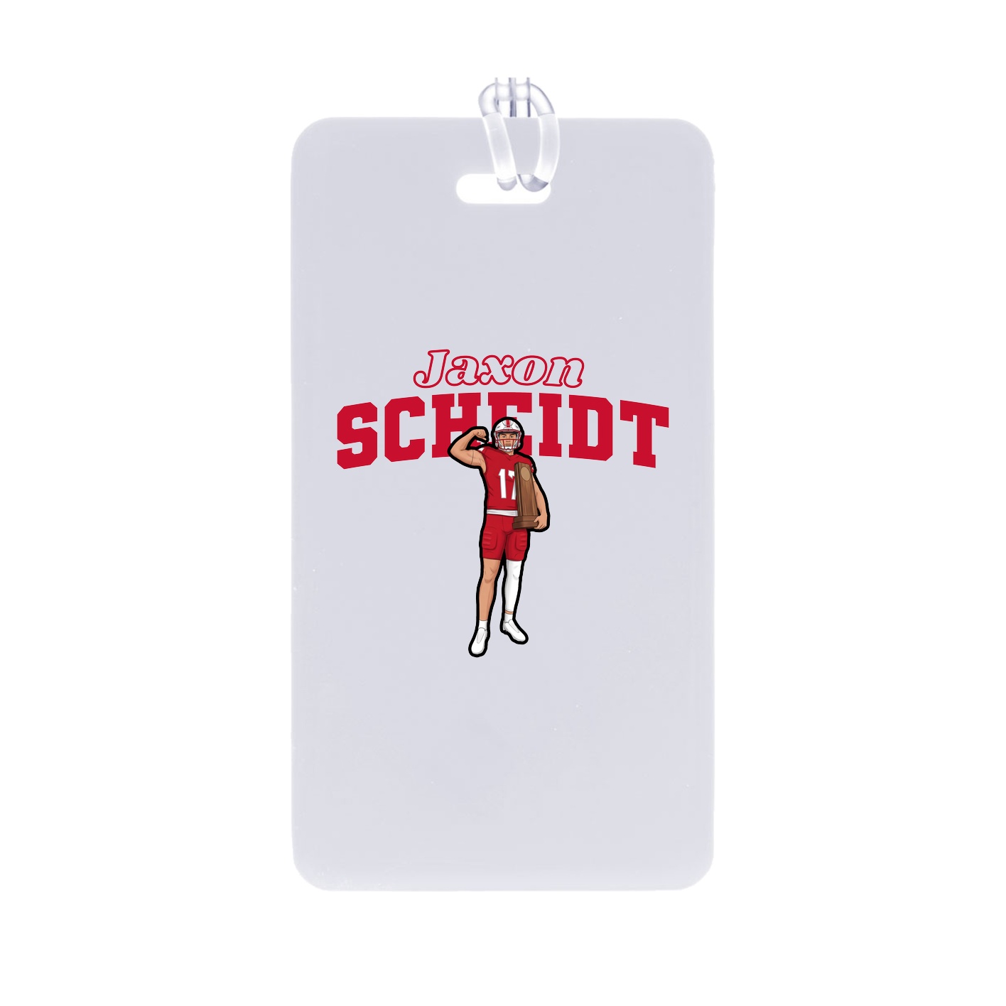 Bag Tag — Name Arch in Classic
