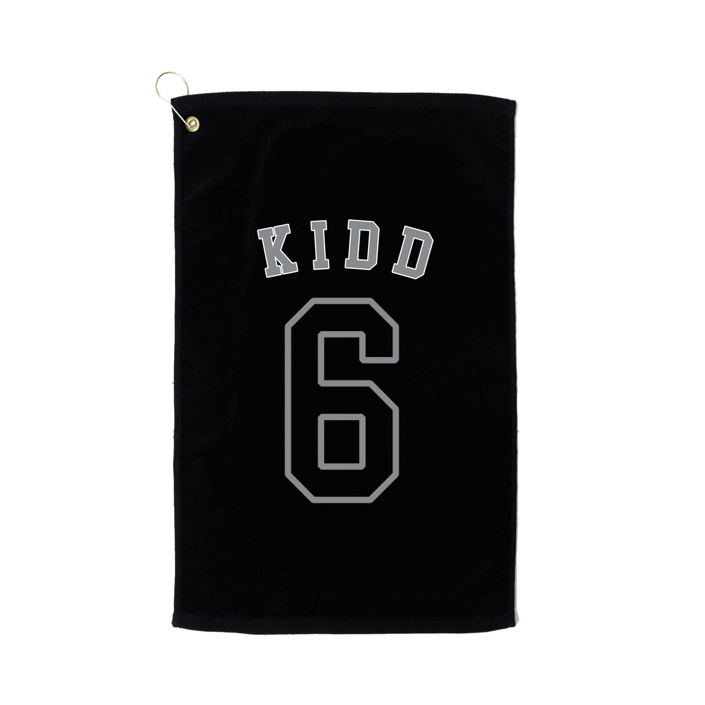 Golf Towel — Shirsey Arch in Black