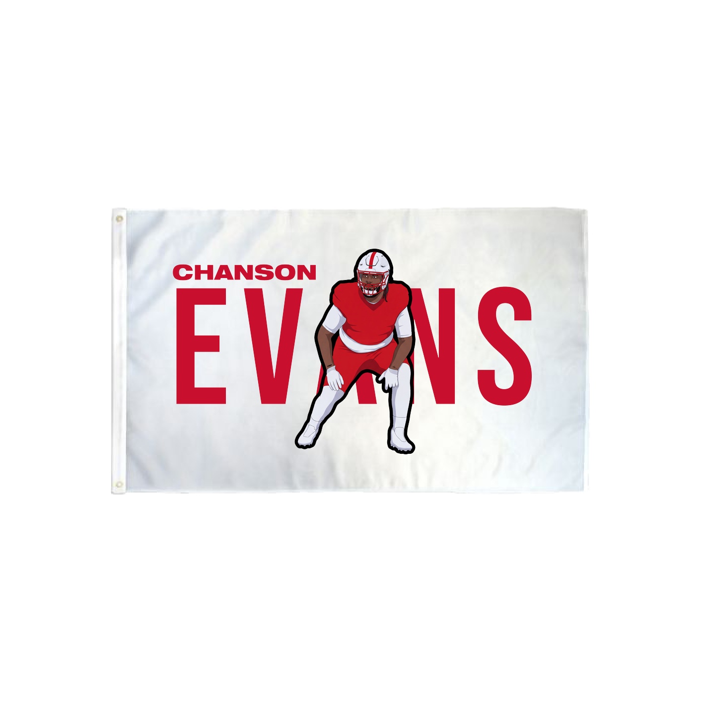 3x5 Flag — Player Name in Classic
