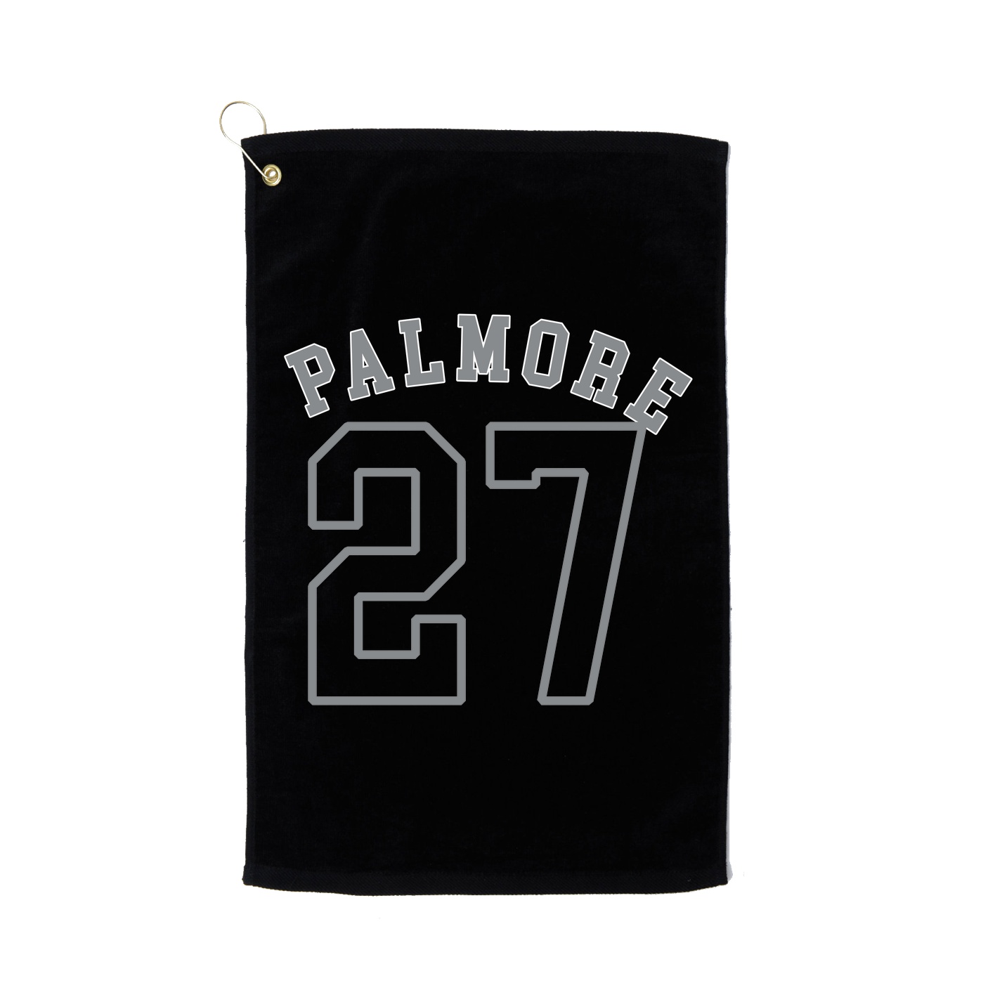 Golf Towel — Shirsey Arch in Black
