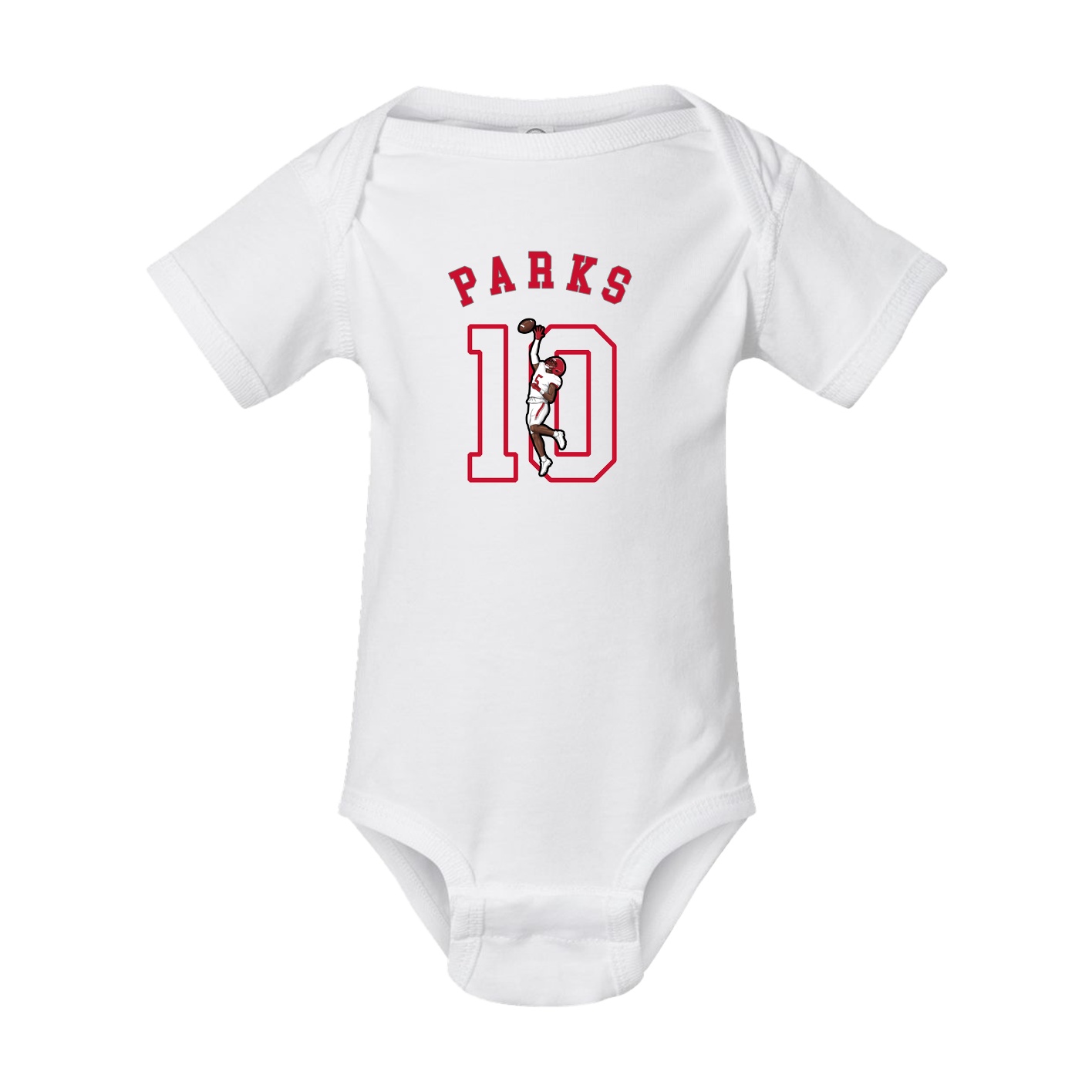 Baby Onesie — Shirsey Arch in White