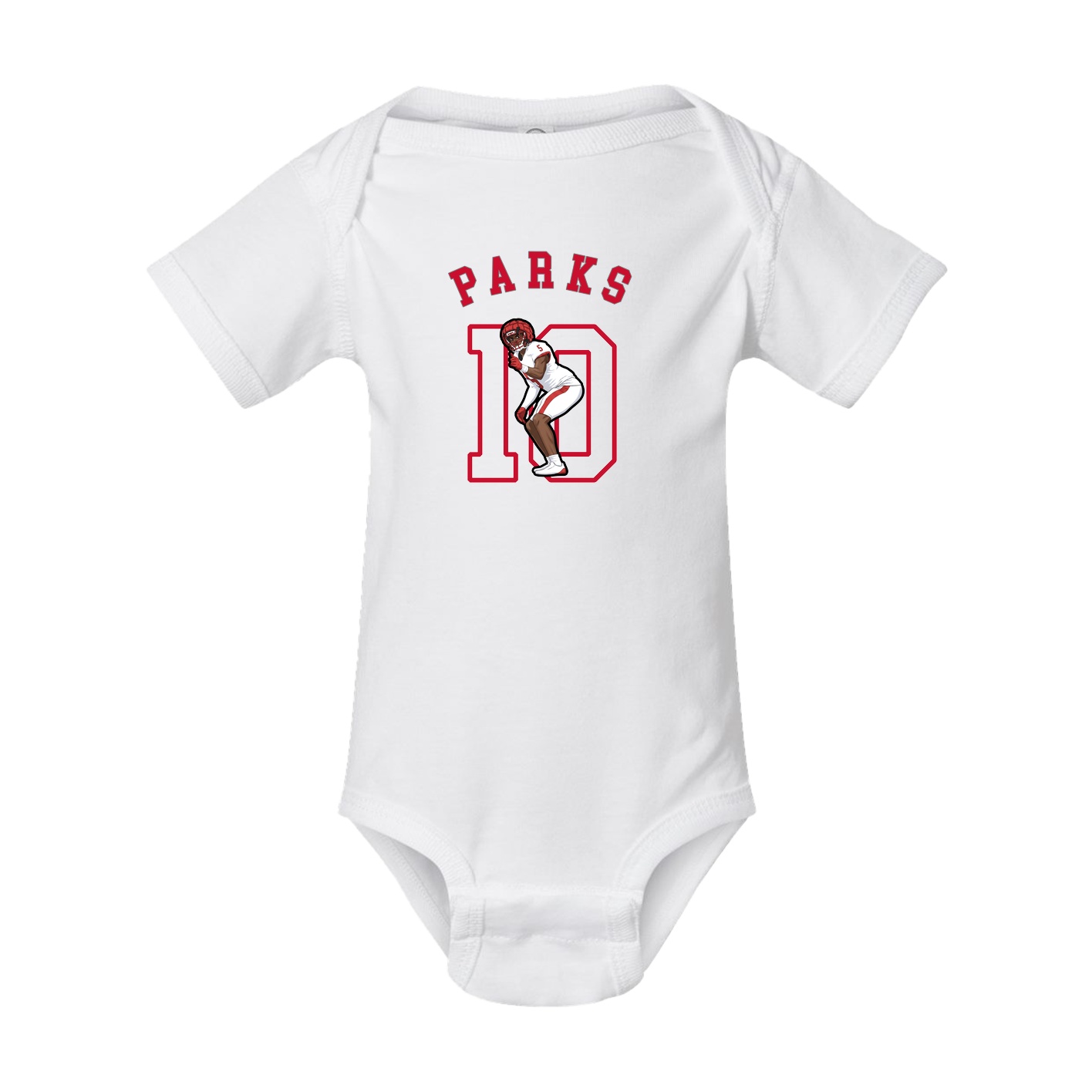 Baby Onesie — Shirsey Arch in White