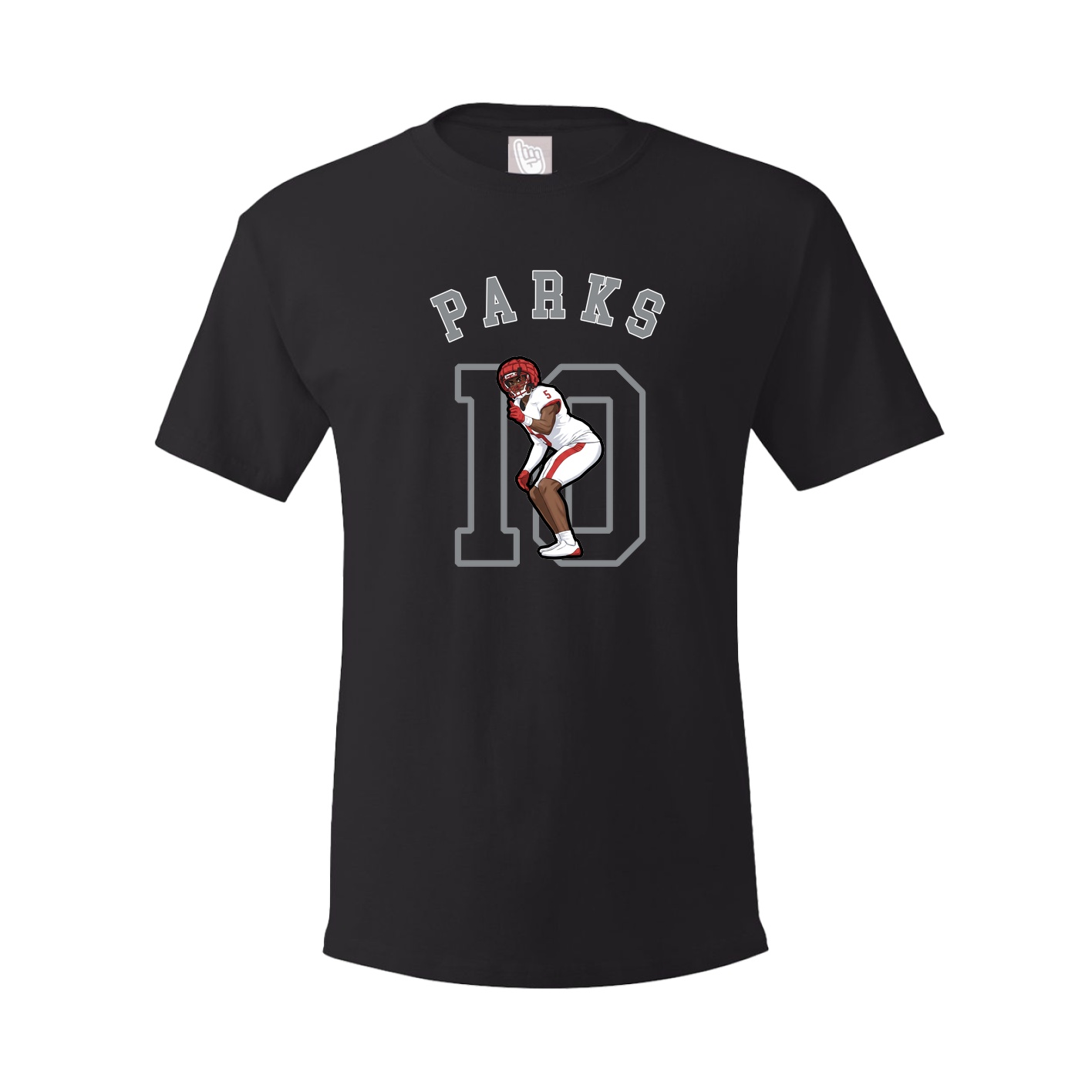 Youth Tee — Shirsey Arch in Black