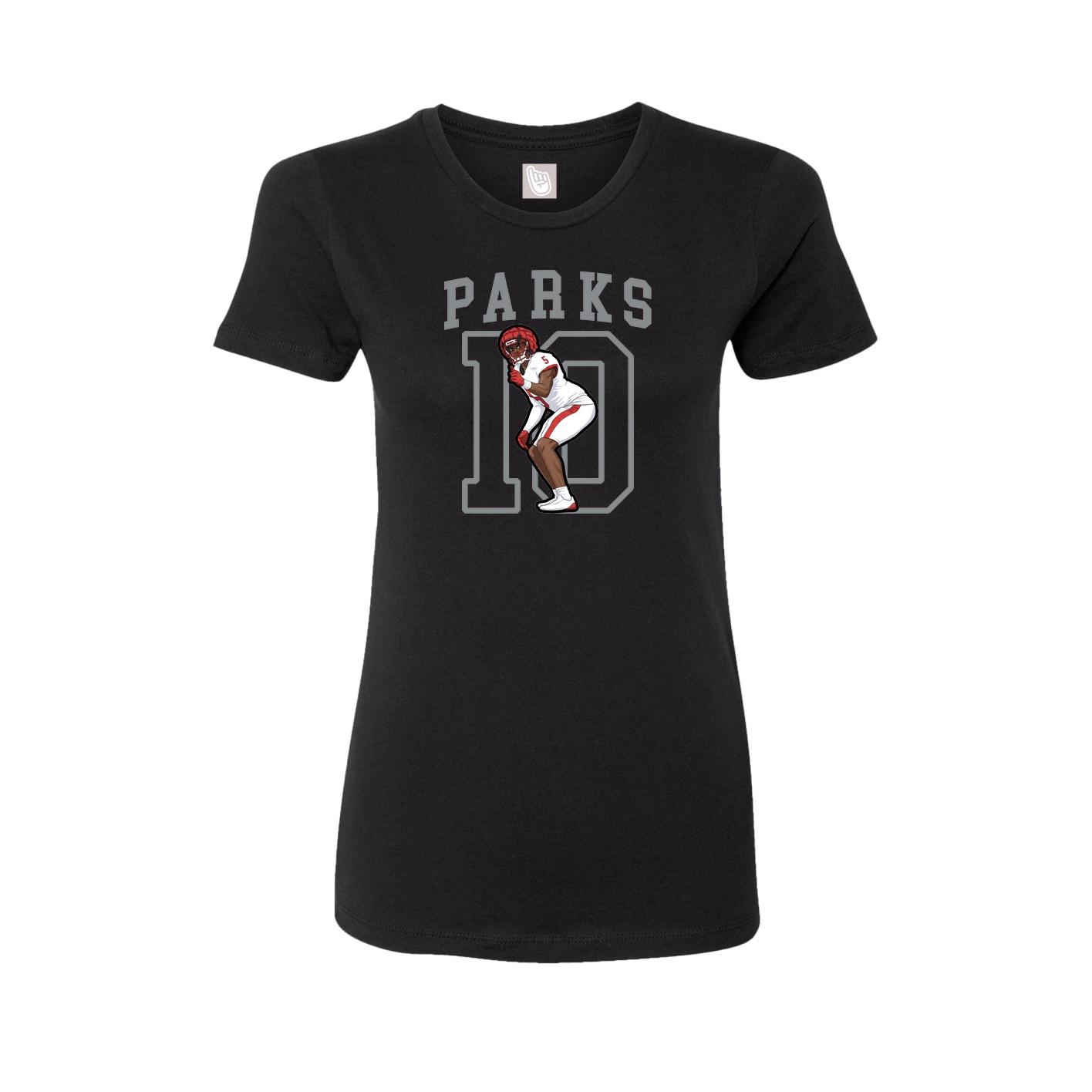 Fitted Women's Tee — Shirsey in Black