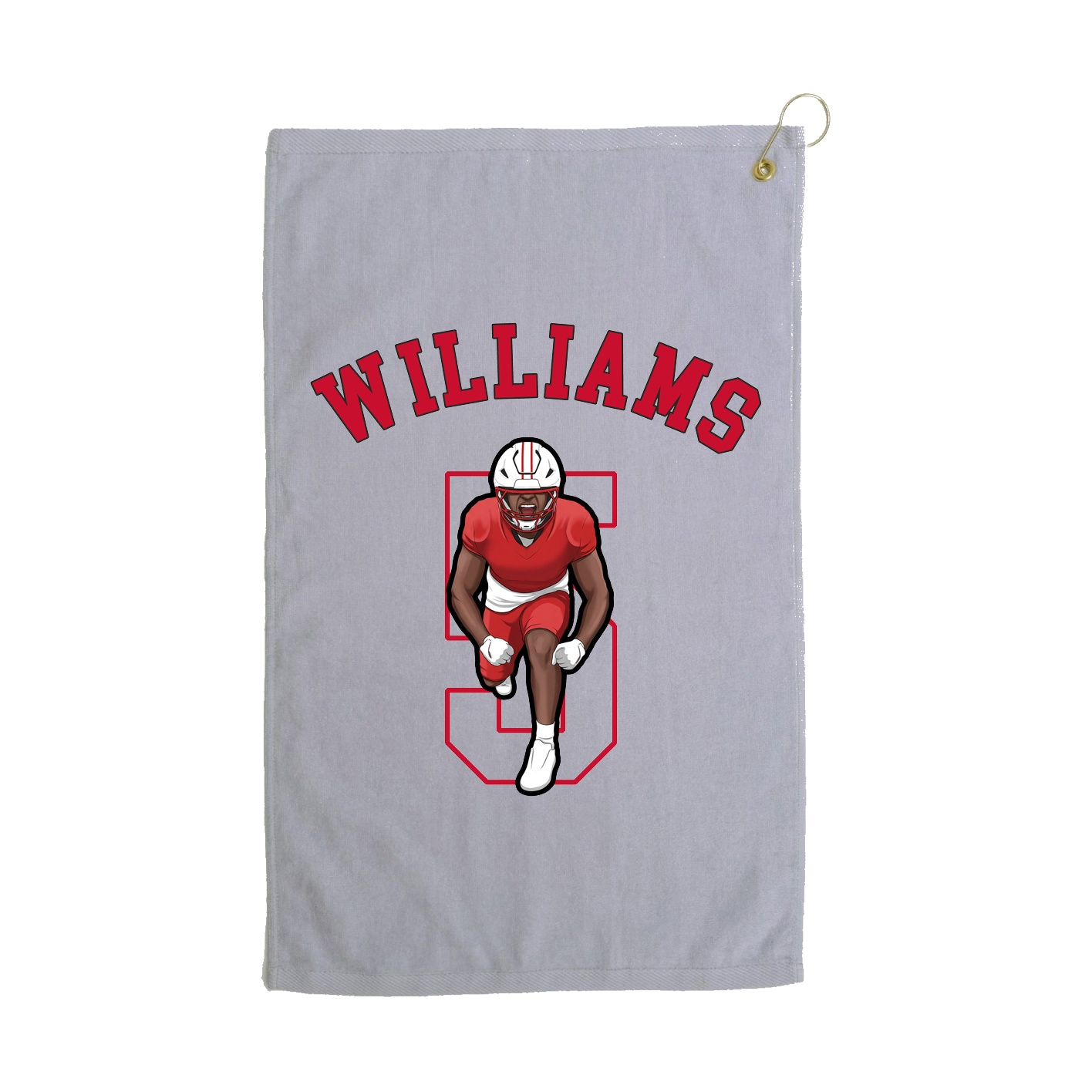 Golf Towel — Shirsey Arch in Grey