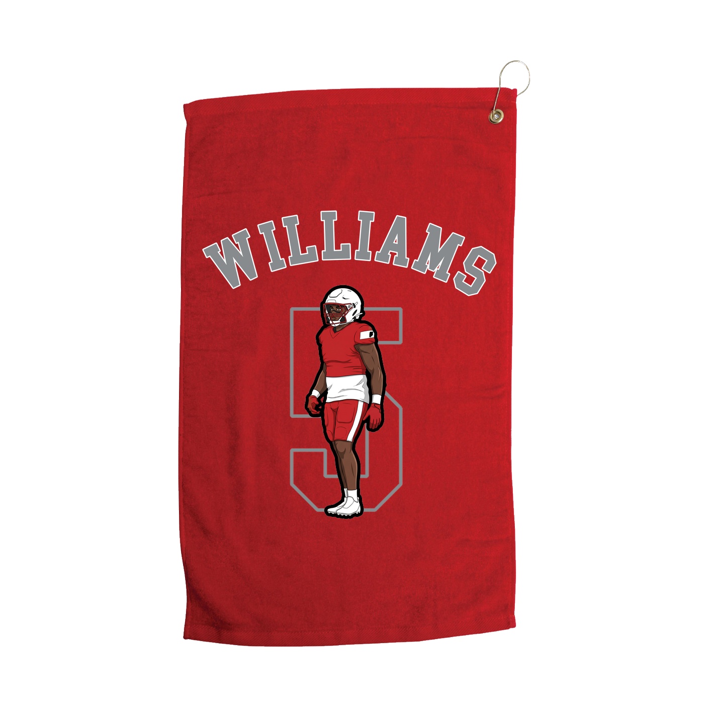 Golf Towel — Shirsey Arch in Red