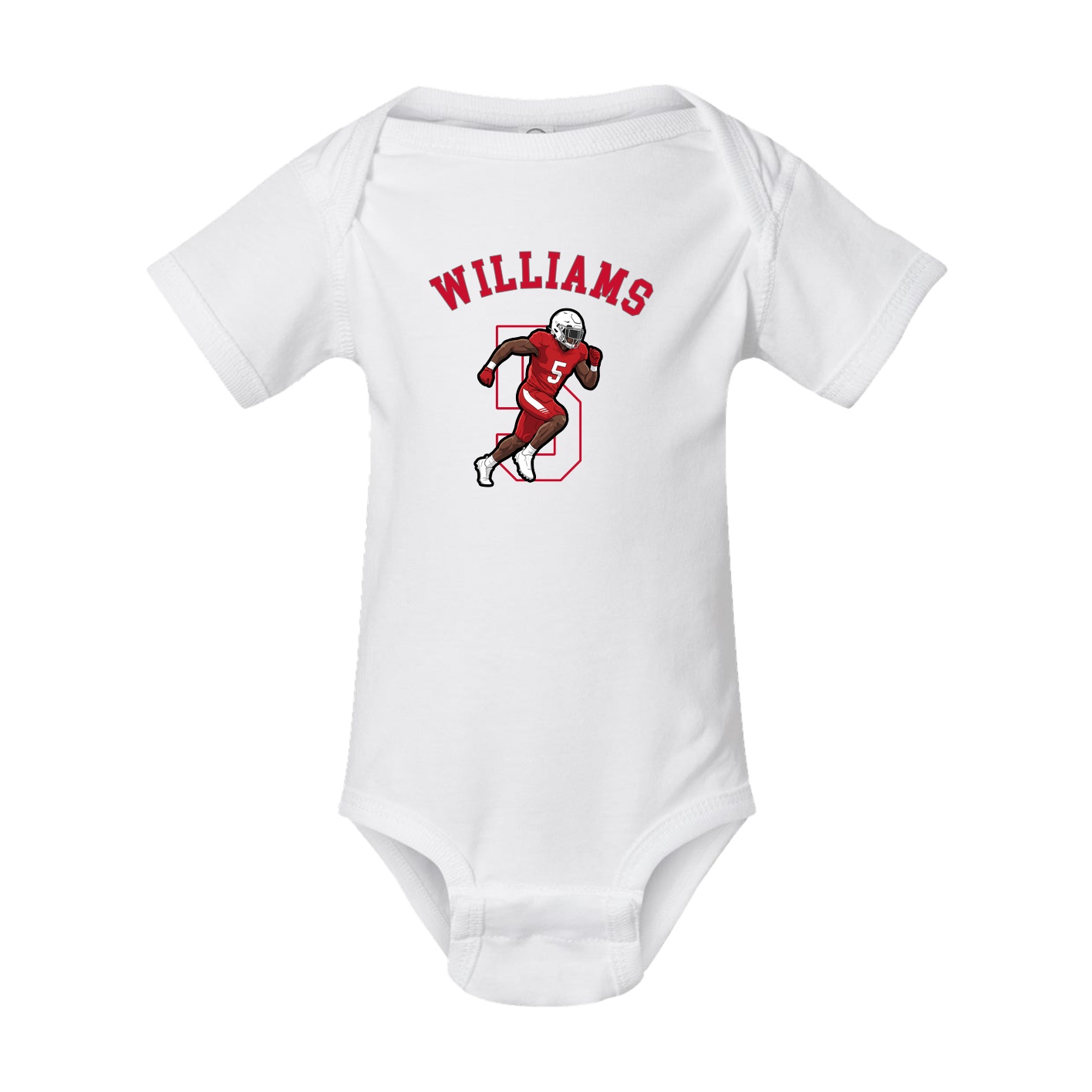 Baby Onesie — Shirsey Arch in White