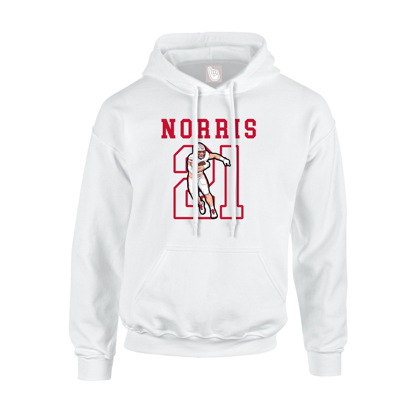 Youth Hoodie — Shirsey in White