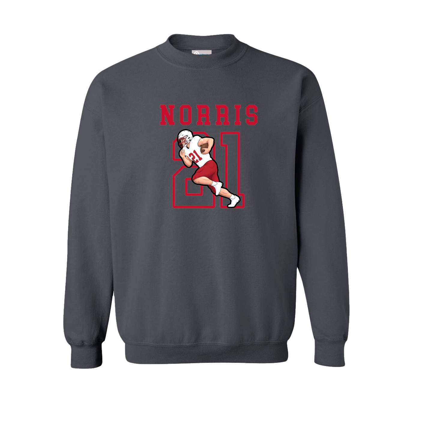 Fleece Crew — Shirsey in Grey