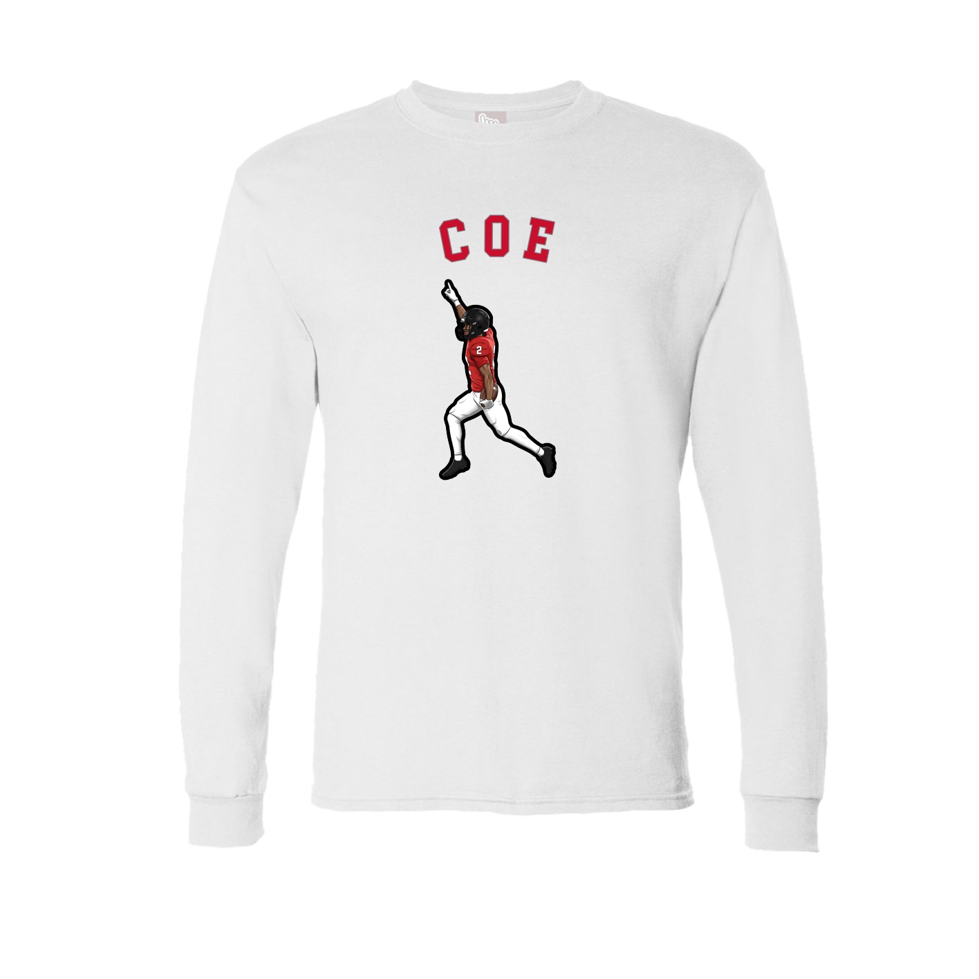 Long Sleeve Tee — Classic in White