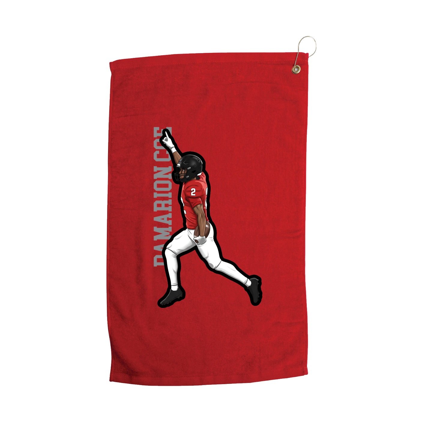 Golf Towel — Classic in Red