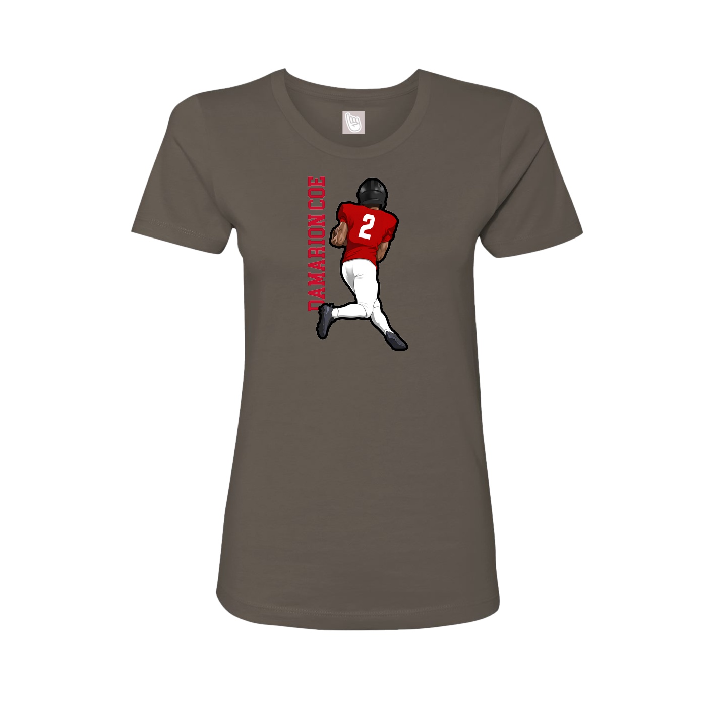 Fitted Women's Tee — Classic in Grey