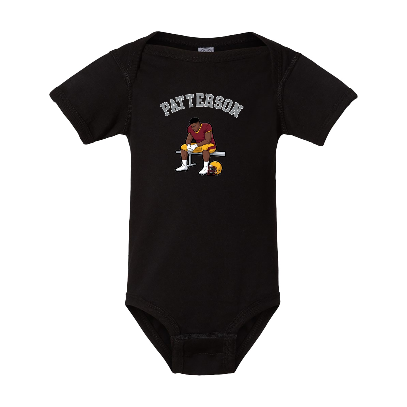Baby Onesie — Shirsey Arch in Black
