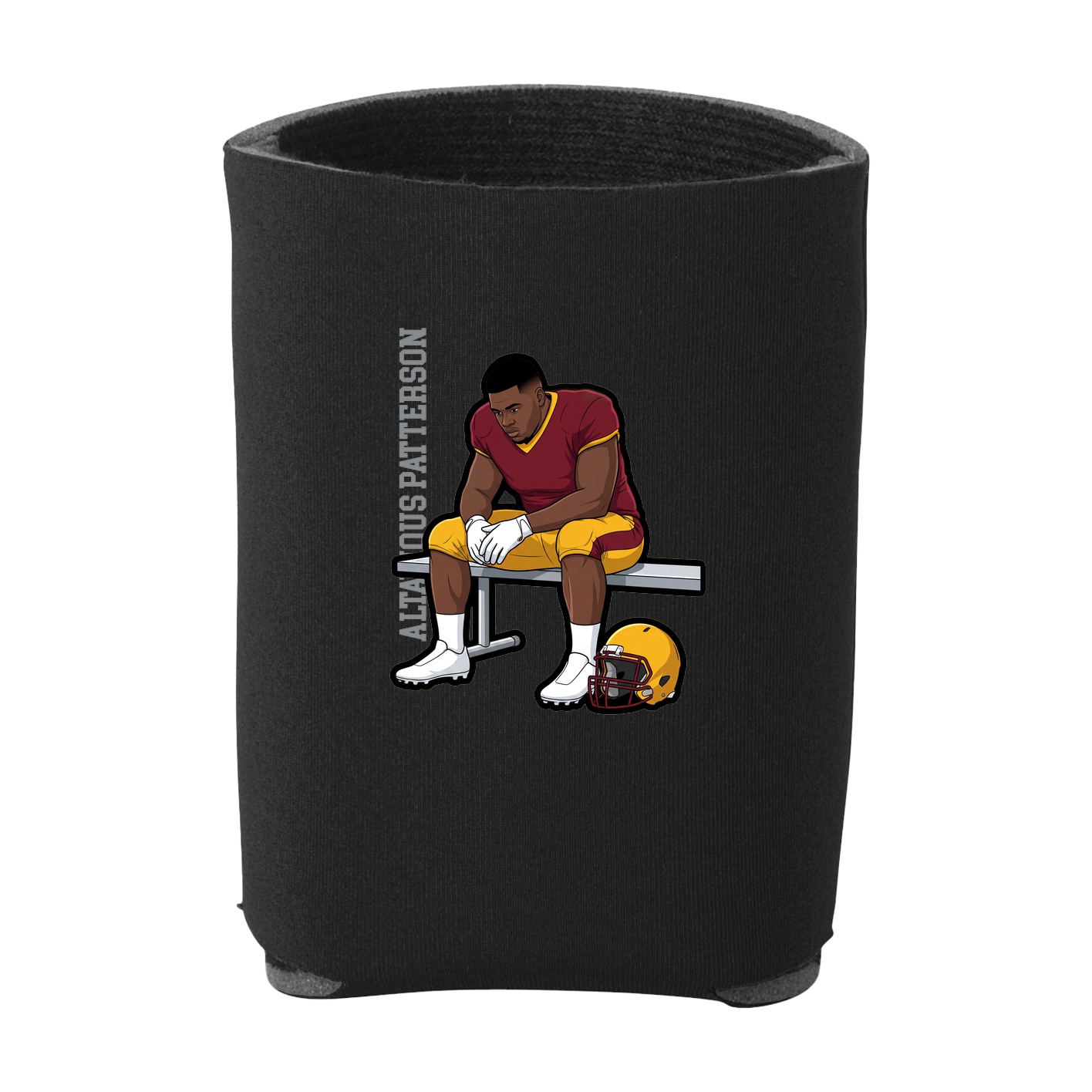 Can Holder — Name Vertical in Black