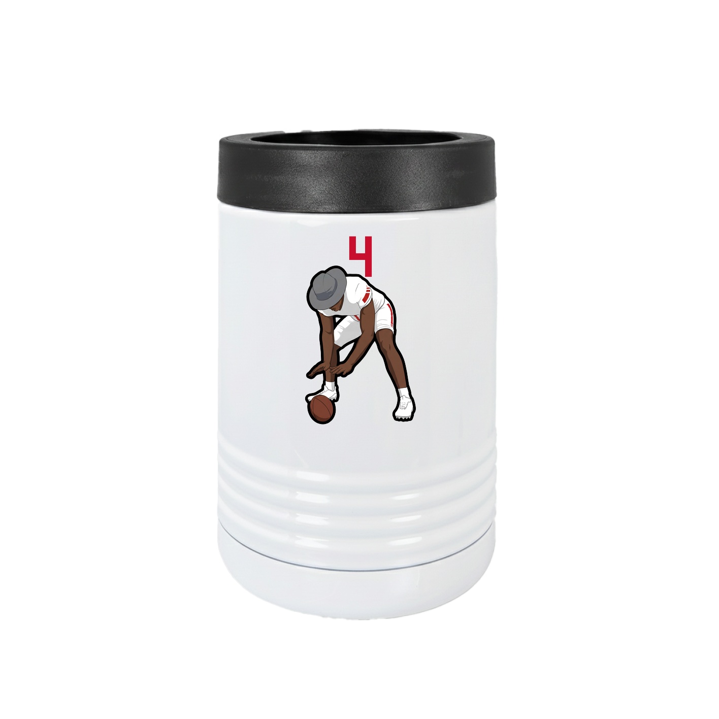 Beverage Holder — Number Top in White