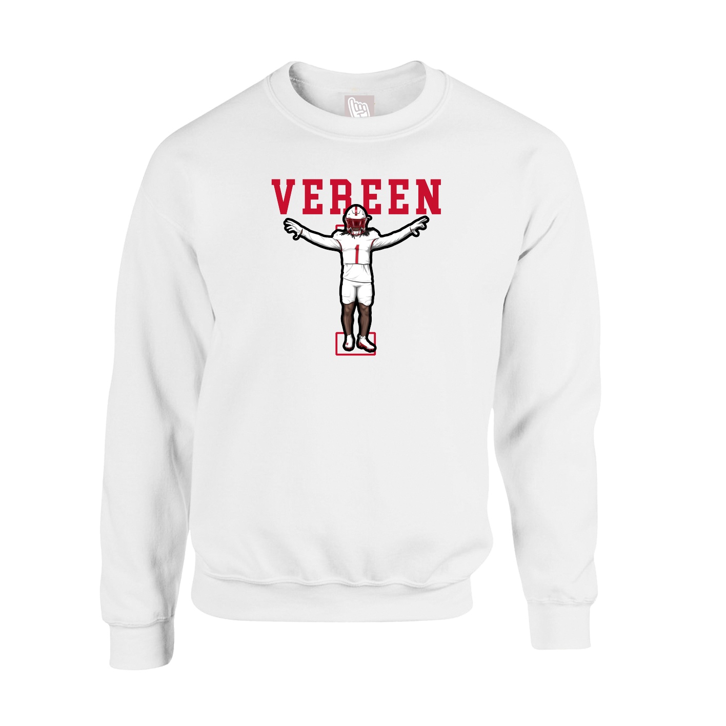 Fleece Crew — Shirsey in White