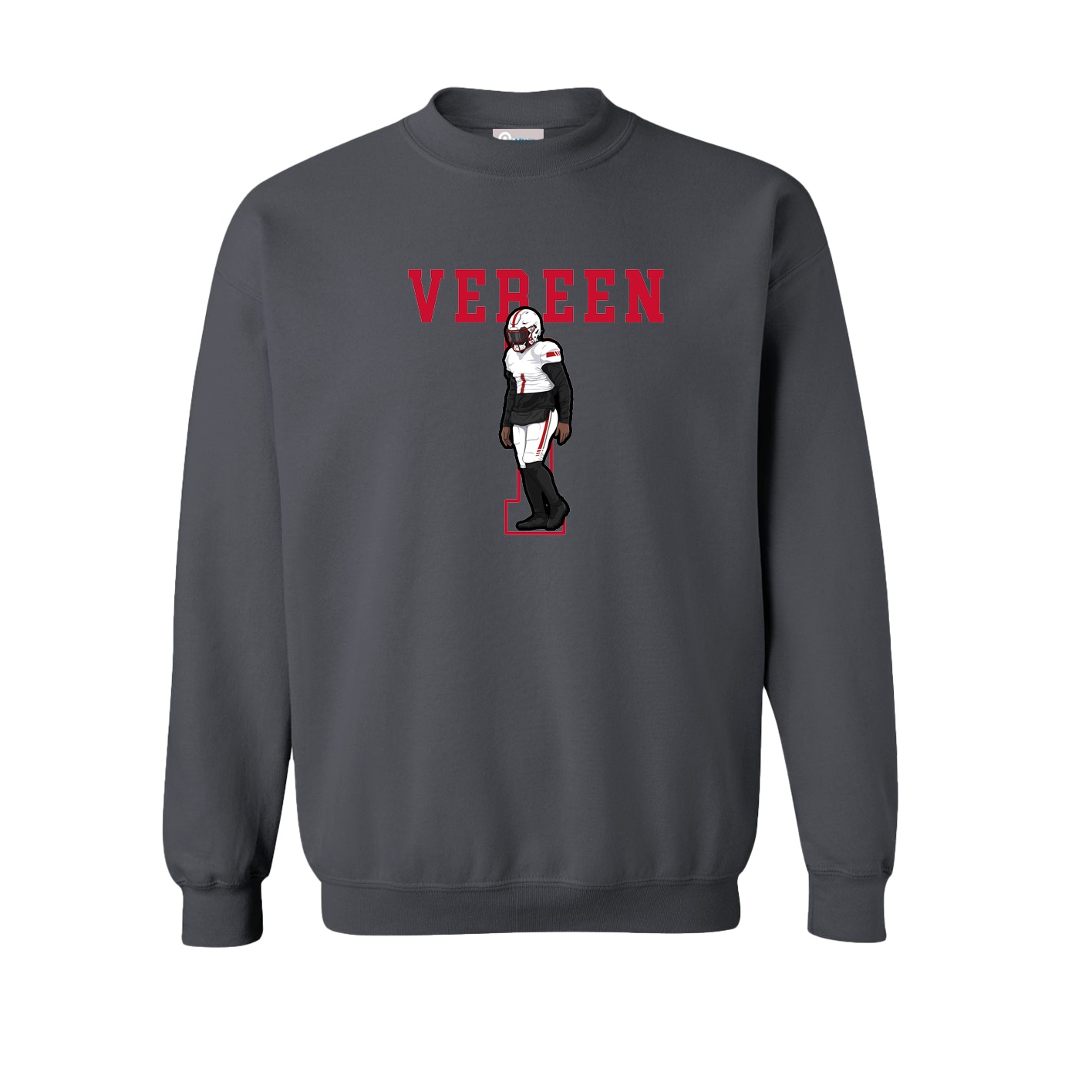 Fleece Crew — Shirsey in Grey