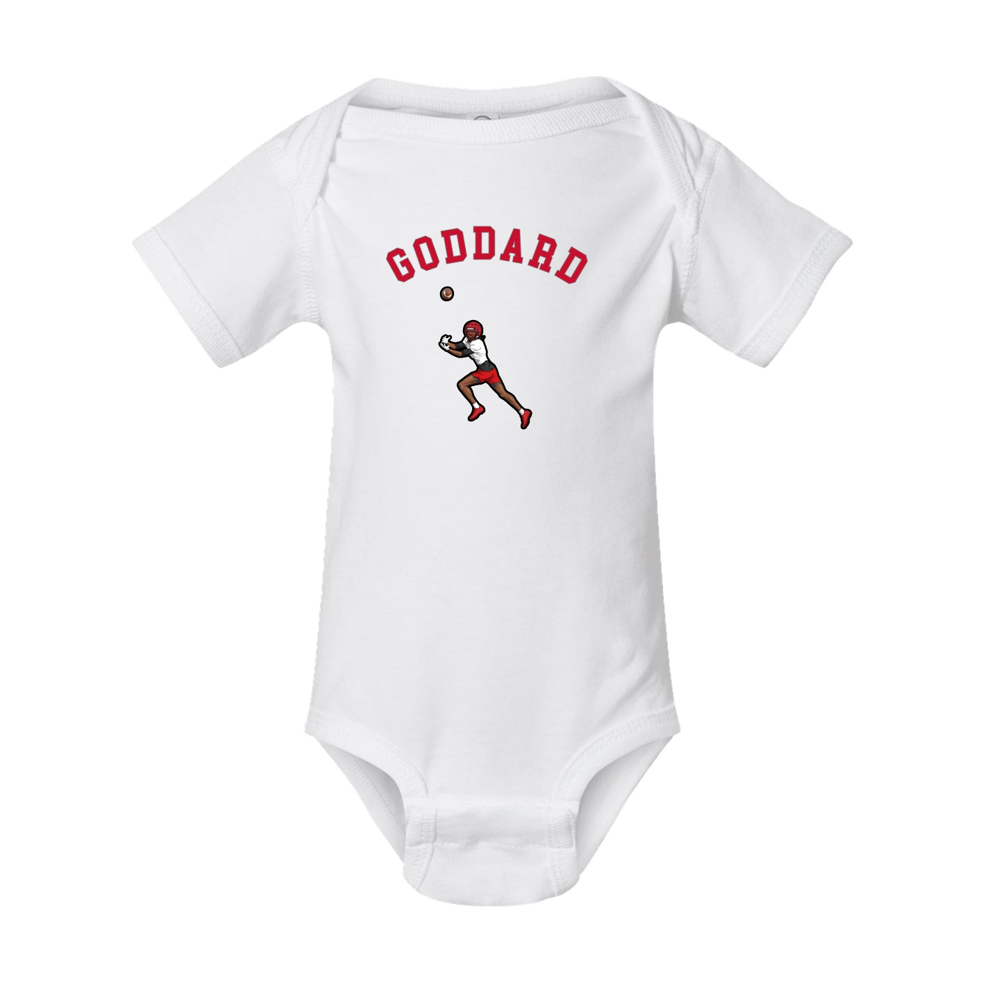 Baby Onesie — Shirsey Arch in White