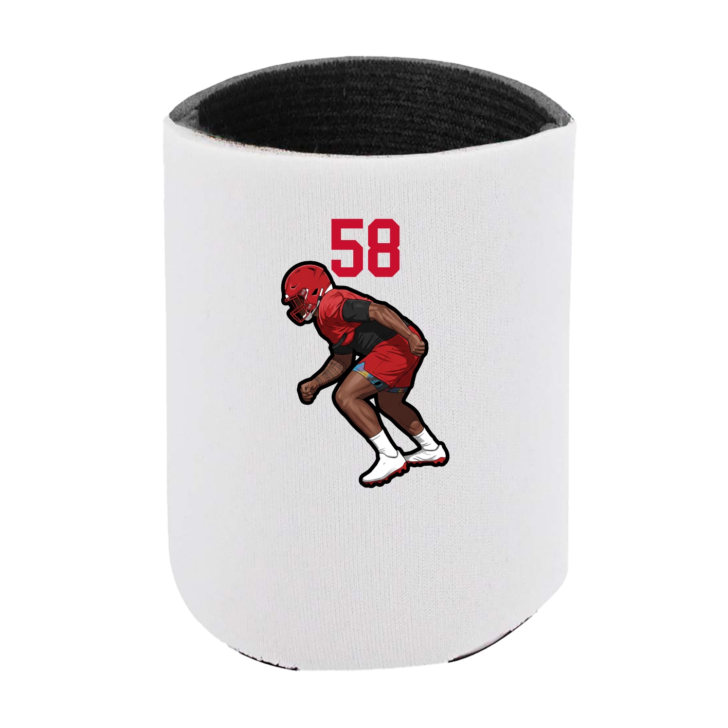 Can Holder — Number Top in White