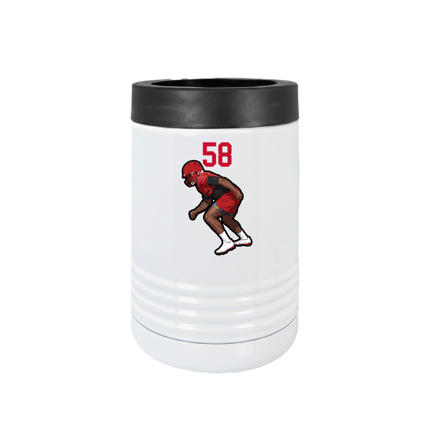 Beverage Holder — Number Top in White