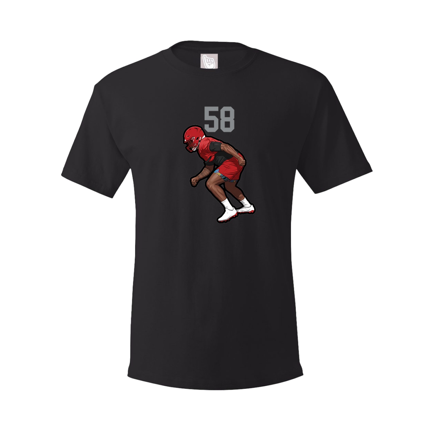 Tee — Number Top in Black