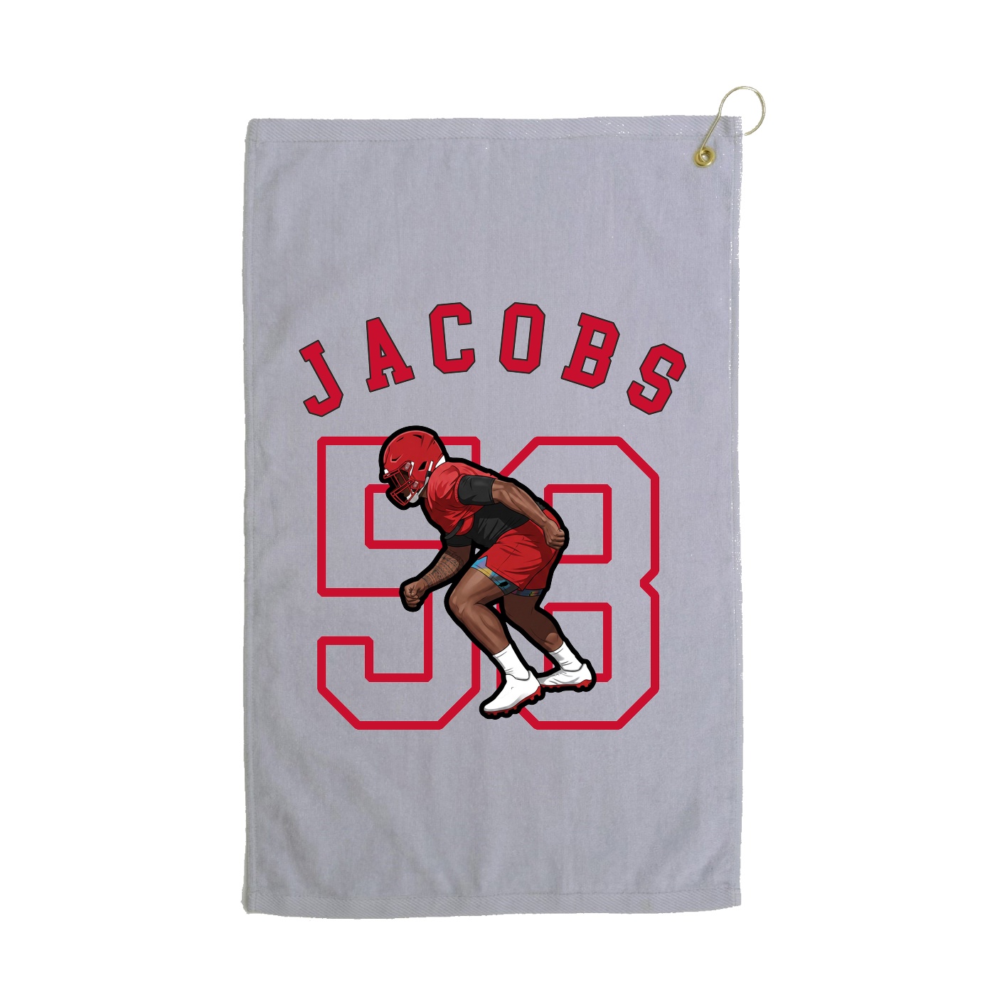 Golf Towel — Shirsey Arch in Grey