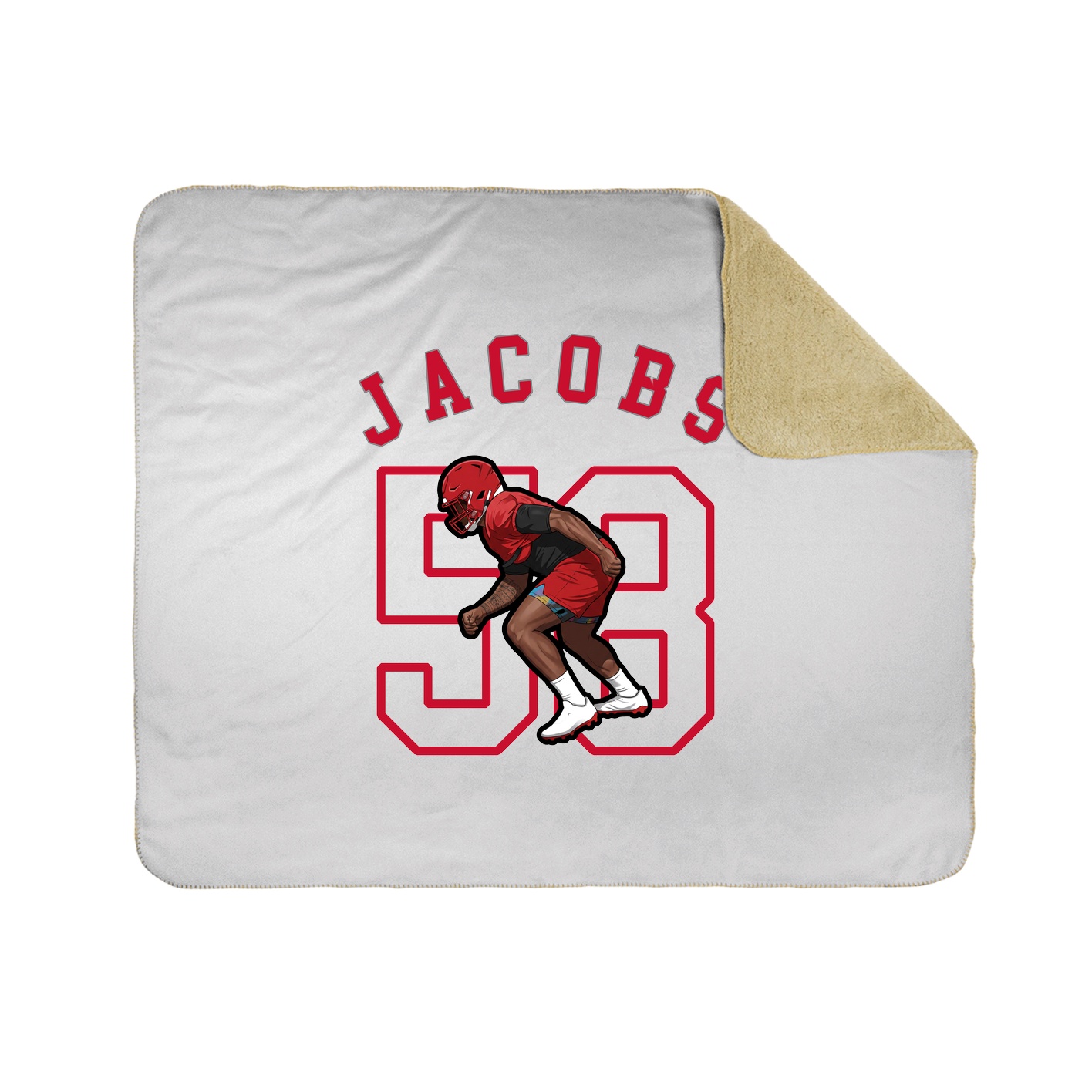 Throw Blanket — Shirsey Arch in White