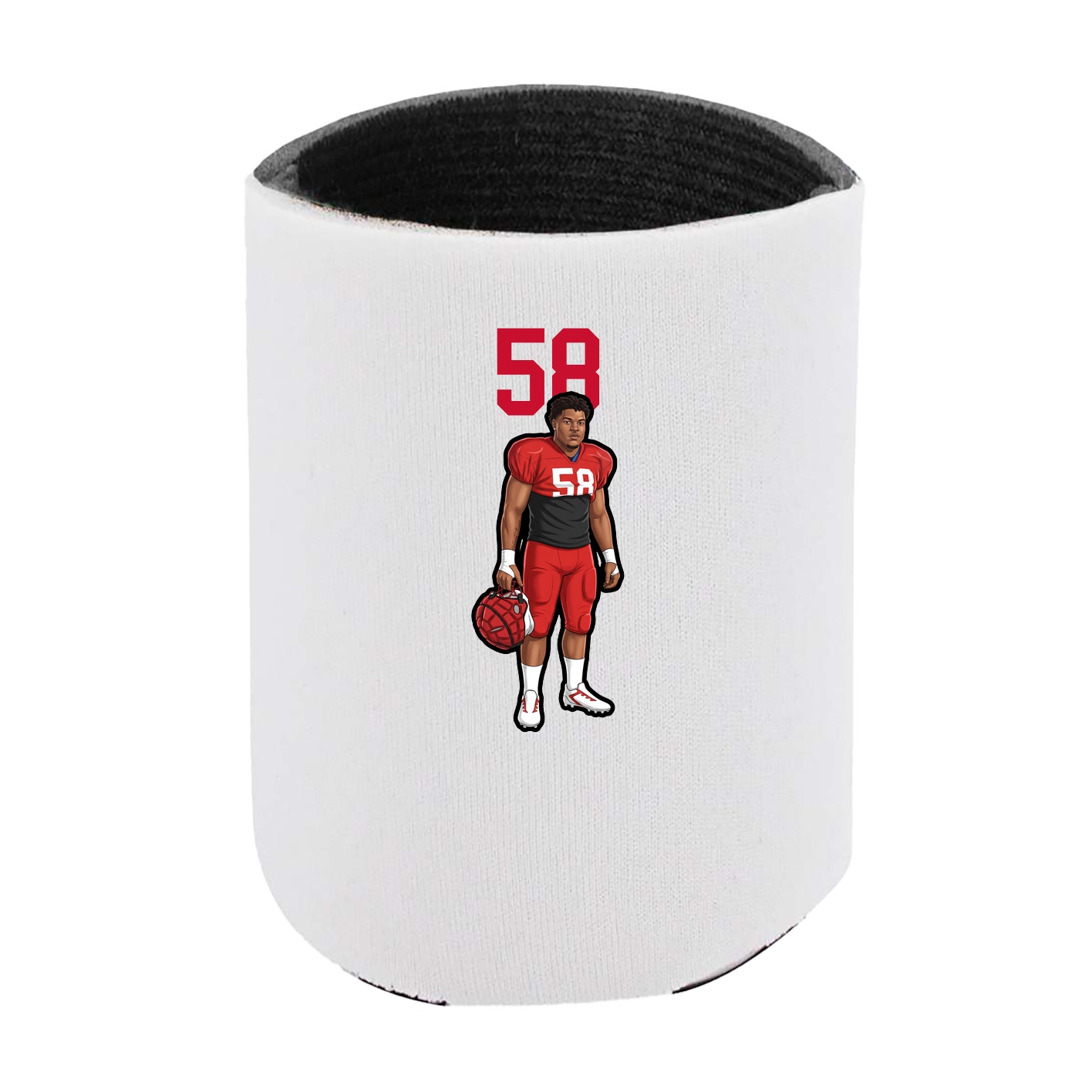 Can Holder — Number Top in White